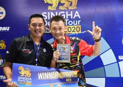 ภาพบรรยากาศการแข่งขัน Singha Darts Tour Thailand championship 2020 สนามที่ 3 และ สนามที่ 4